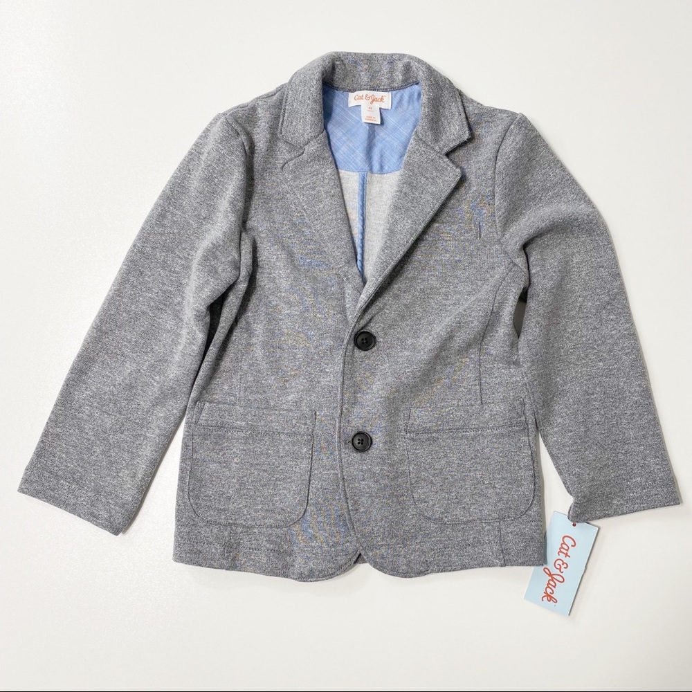 NWT Cat & Jack Boys Knit Jacket